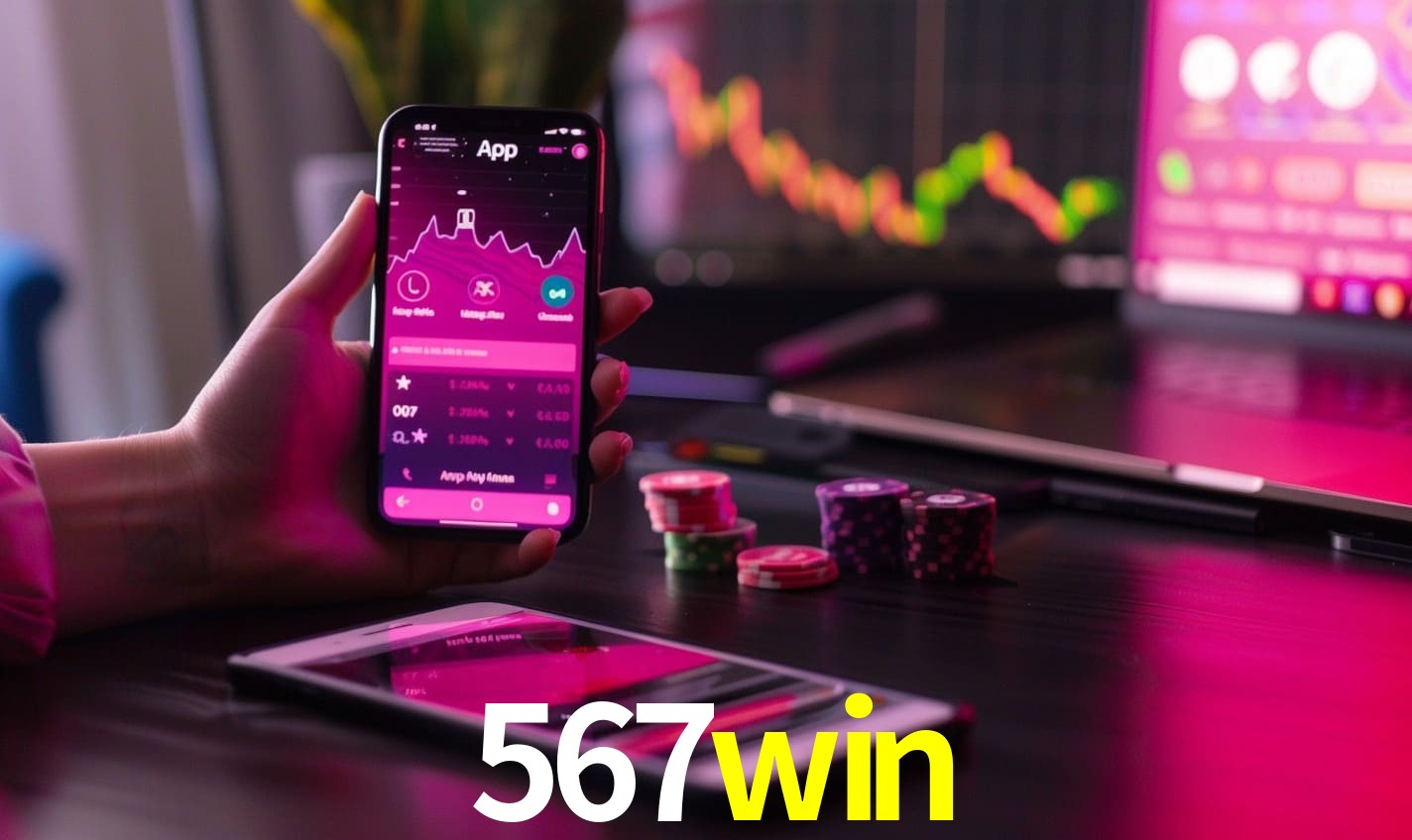 Comparação APP mobile vs versão web da 567win